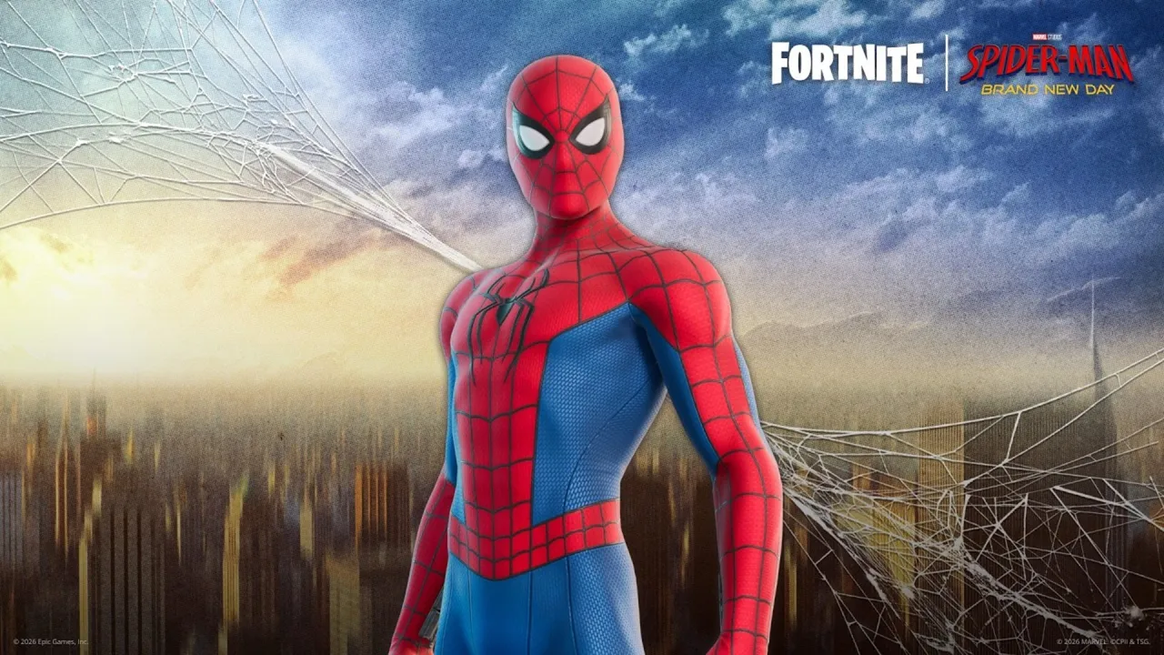 Fortnite x Spider-Man Brand New Day Lands July 30, Web Shooters Included