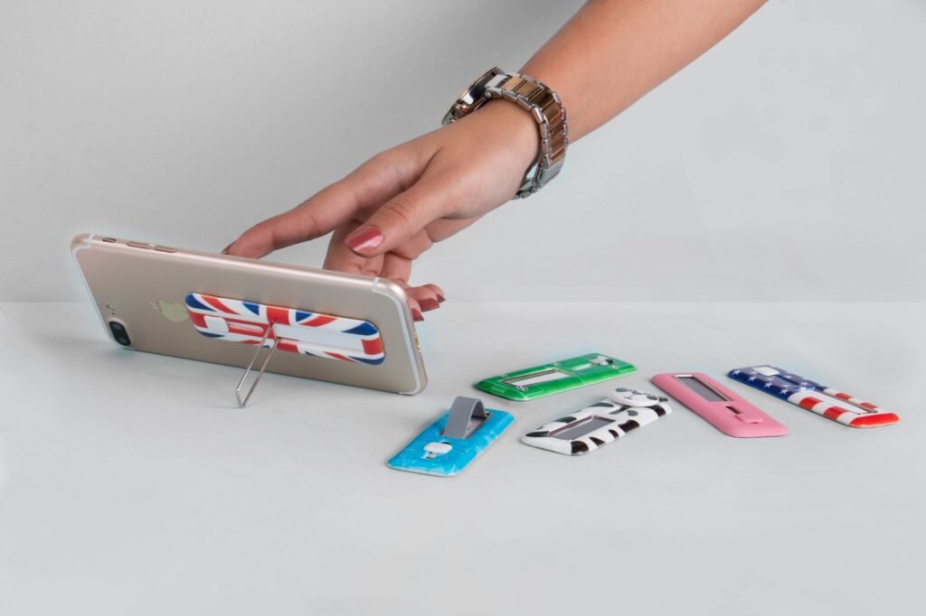 Foldable smartphone with a protective case