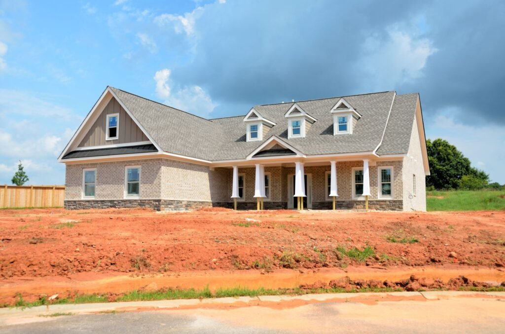 New suburban housing development in a fast-growing US city