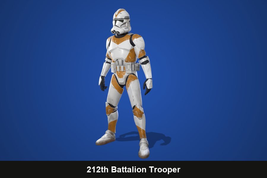 212th Battalion Trooper Fortnite skin