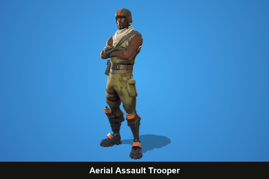 Aerial Assault Trooper Fortnite skin