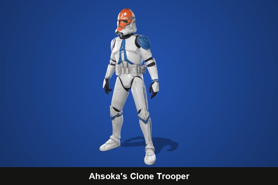 Ahsoka's Clone Trooper Fortnite skin