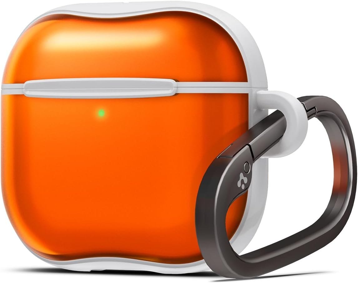 Spigen Ultra Hybrid Classic C1 case for AirPods 5 in tangerine