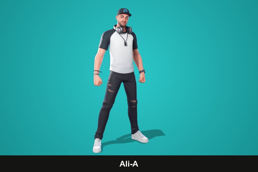 Ali-A Fortnite skin