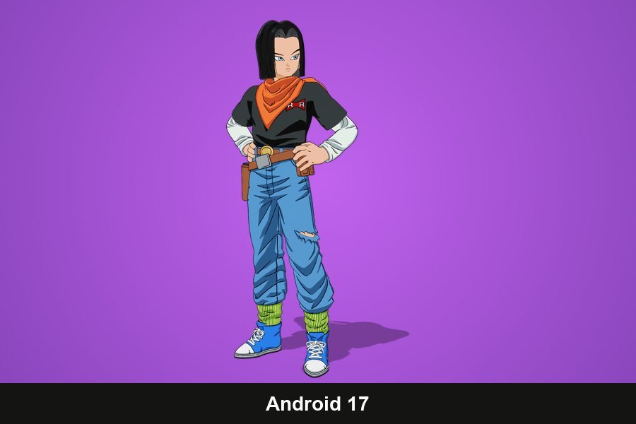 Android 17 Fortnite skin