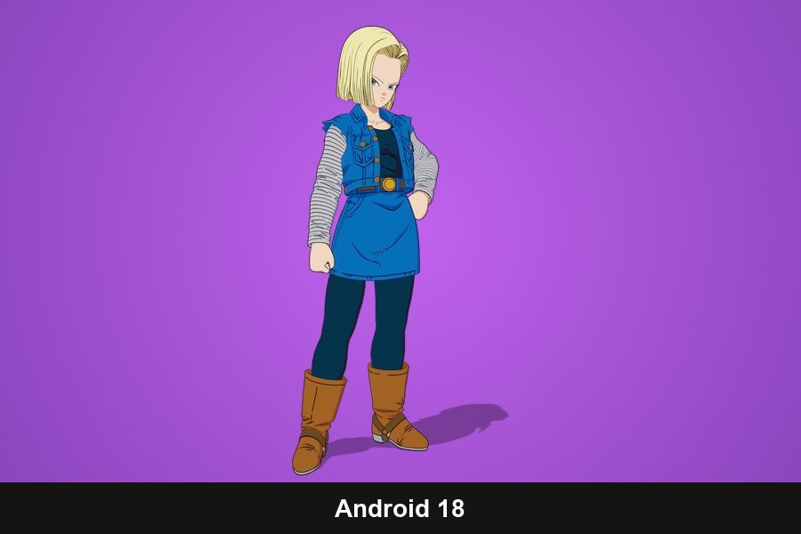 Android 18 Fortnite skin