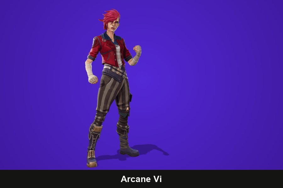 Arcane Vi Fortnite skin