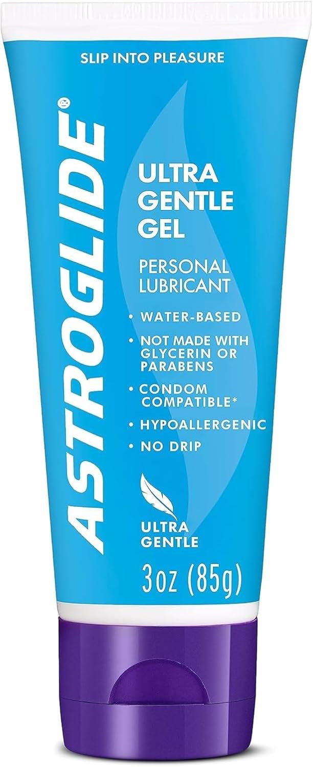 Astroglide Ultra Gentle hypoallergenic gel lubricant