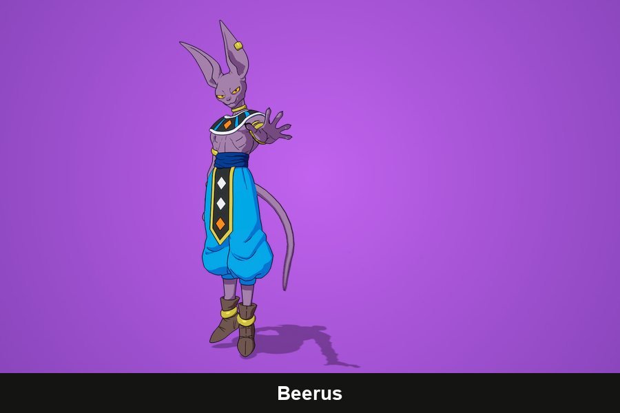 Beerus Fortnite skin