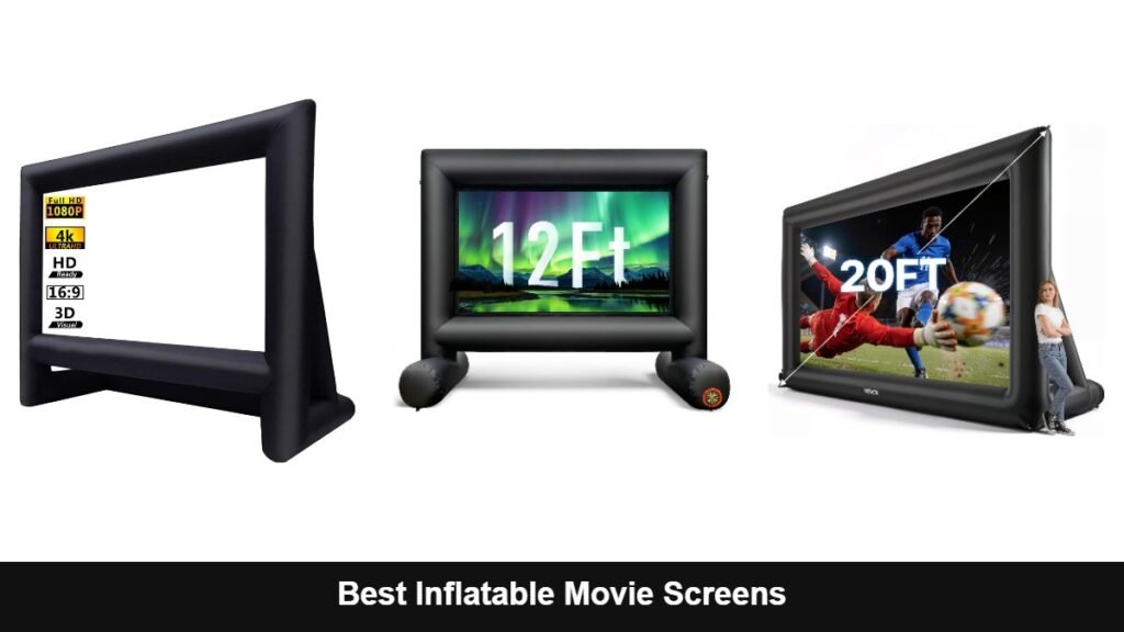 Best inflatable movie screens: XHYCPY, Sewinfla and VEVOR
