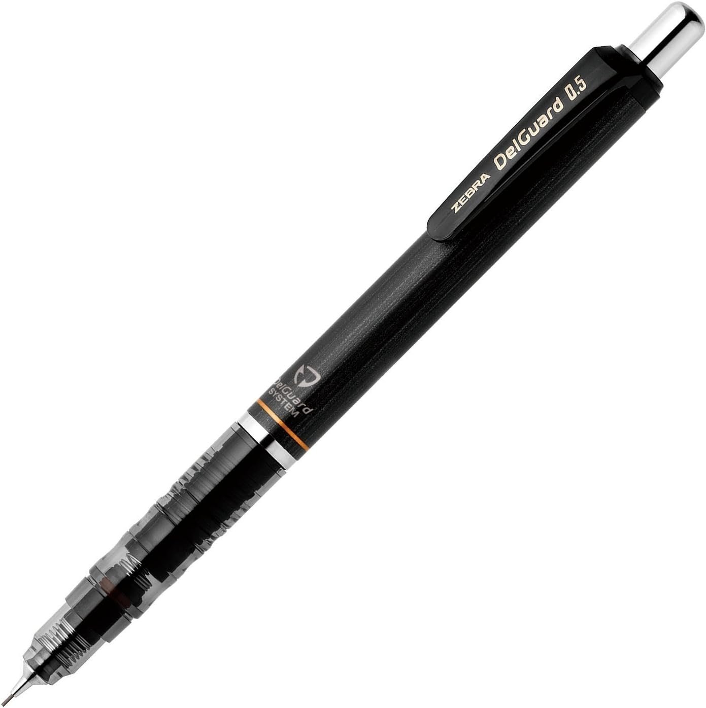 Zebra DelGuard 0.5mm mechanical pencil black body