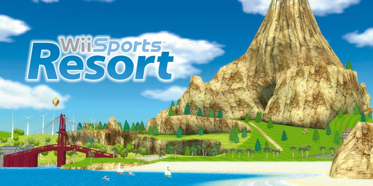 Wii Sports Resort artwork showing Wuhu Island