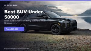 Hyundai Palisade SUV illustrating the best SUV under 50000 in the US