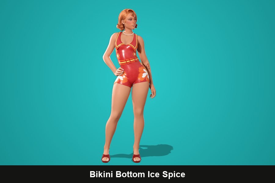 Bikini Bottom Ice Spice Fortnite skin