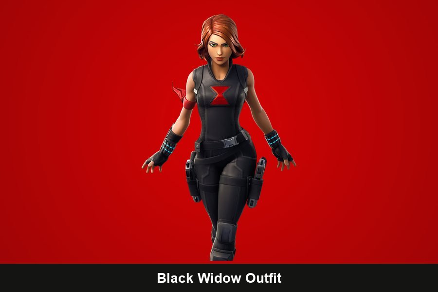 Black Widow Outfit Fortnite skin