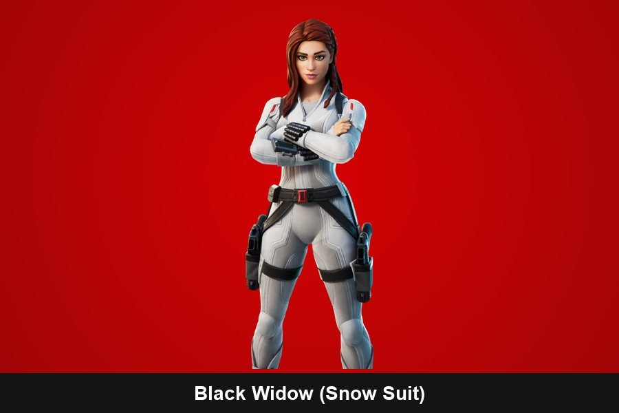 Black Widow (Snow Suit) Fortnite skin