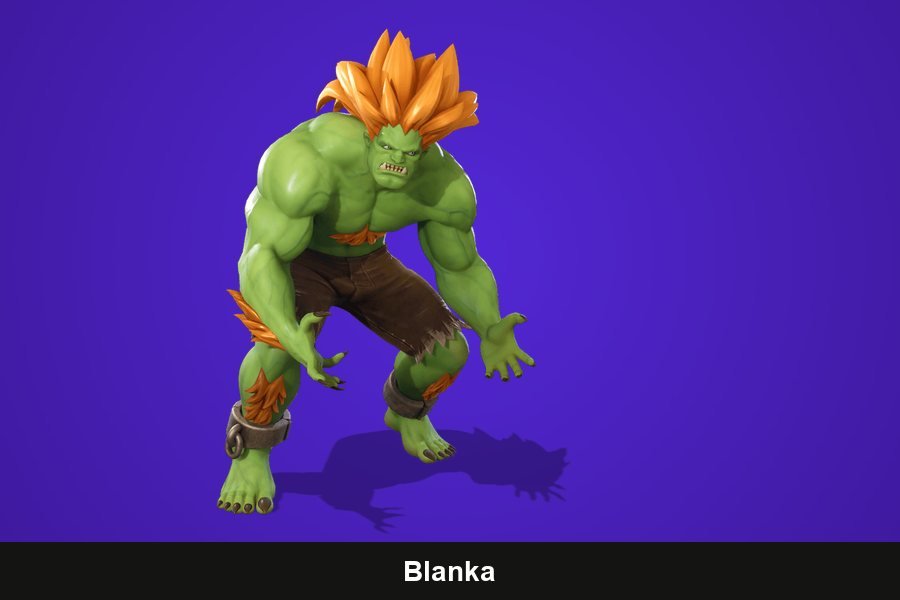 Blanka Fortnite skin