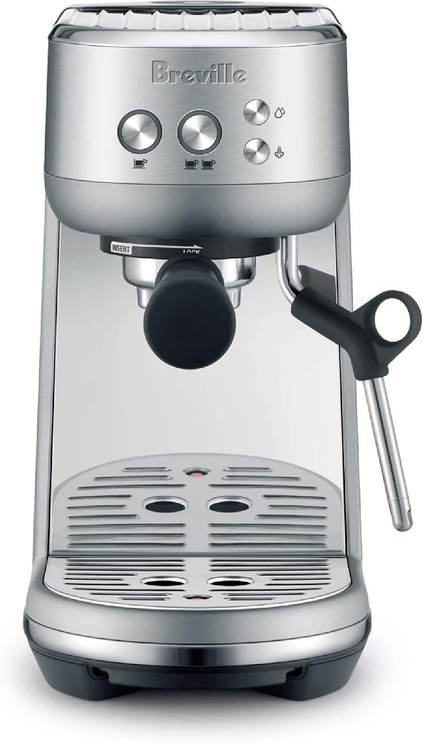 Breville BES450BSS Bambino espresso machine in brushed stainless steel