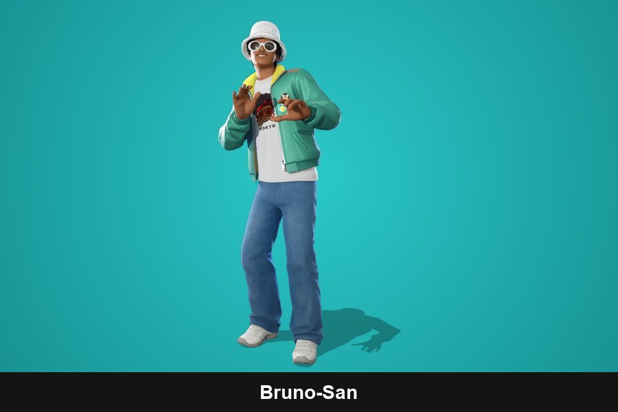 Bruno-San Fortnite skin