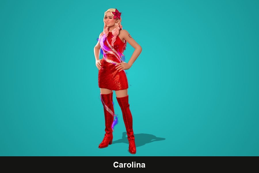 Carolina Fortnite skin