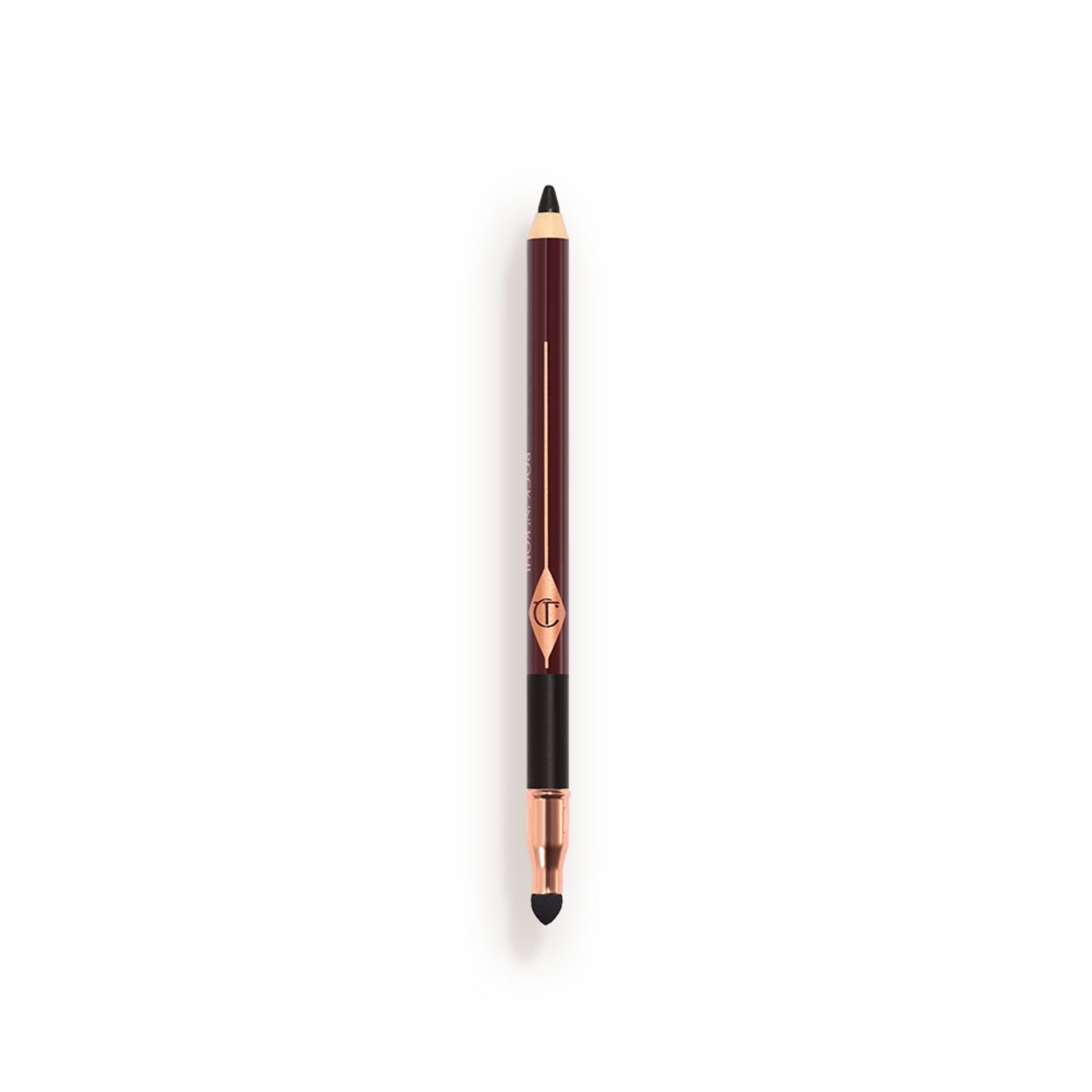 Charlotte Tilbury Rock N Kohl eyeliner pencil in Bedroom Black with smudger tip