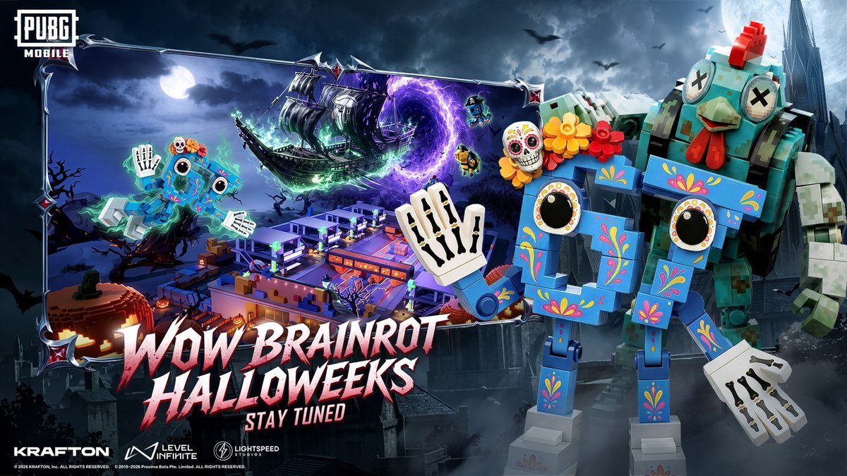 PUBG Mobile artwork for its Halloweeks event