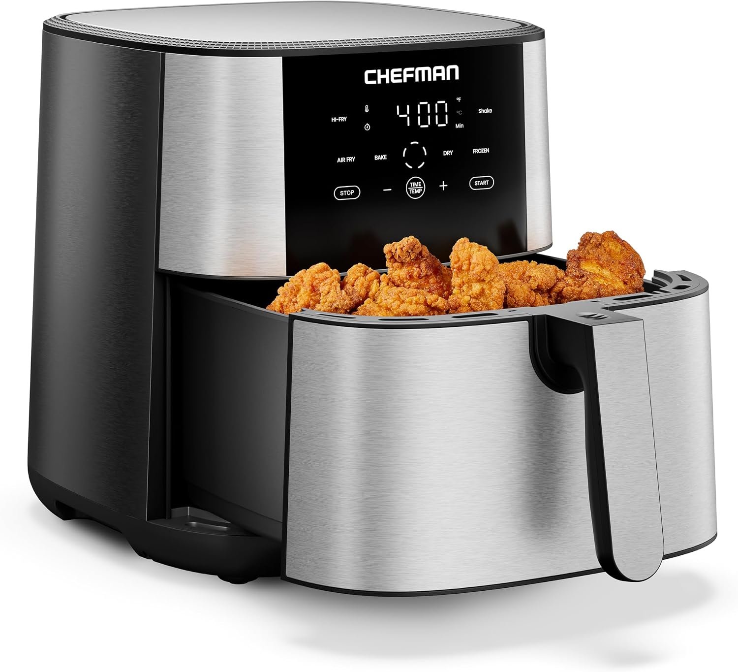 Chefman TurboFry 8 quart 4-in-1 air fryer with Hi-Fry option