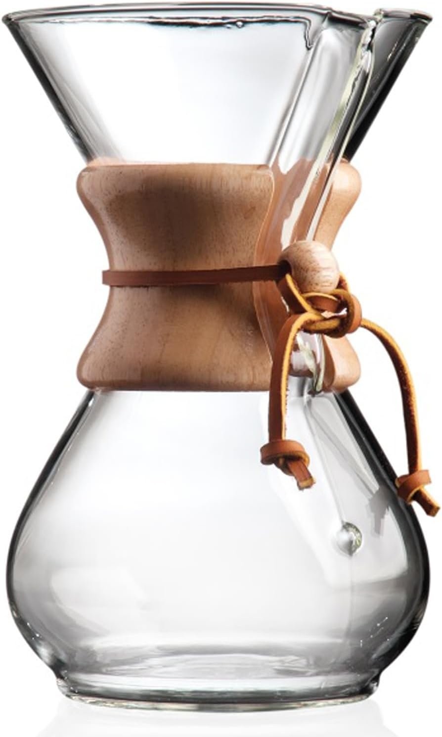 Chemex Classic Series 6 cup pour over glass coffeemaker