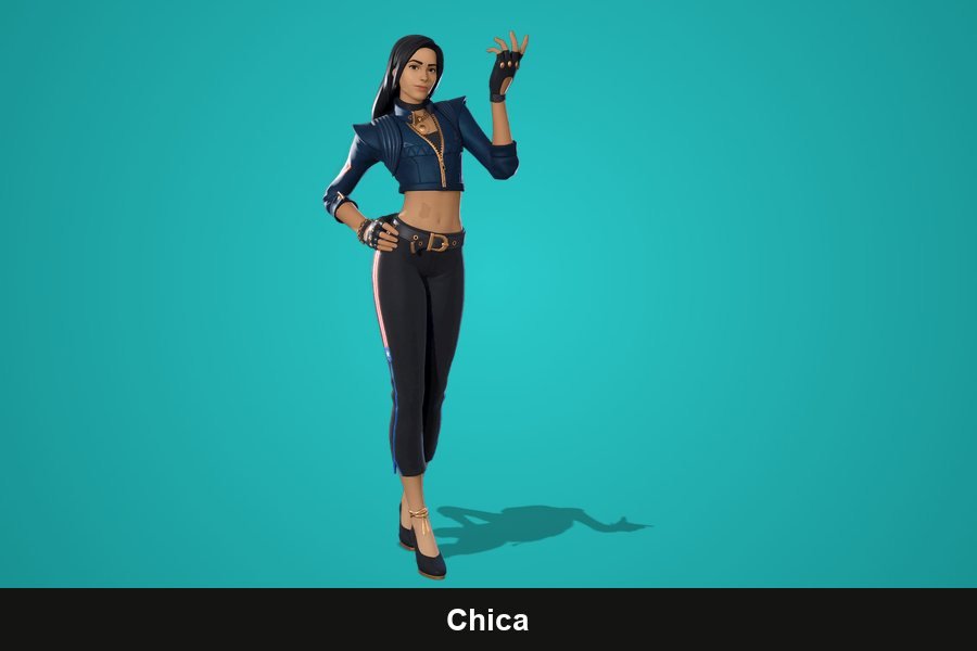 Chica Fortnite skin
