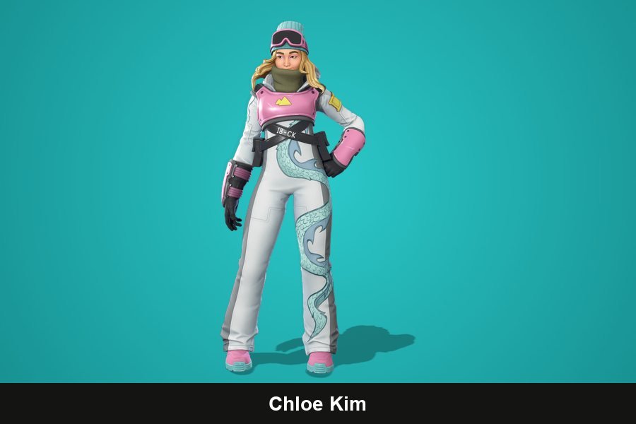 Chloe Kim Fortnite skin