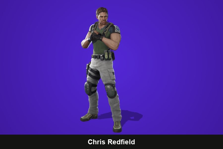 Chris Redfield Fortnite skin