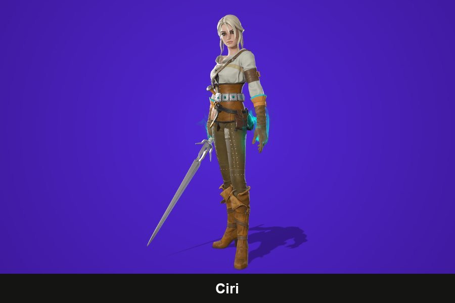Ciri Fortnite skin