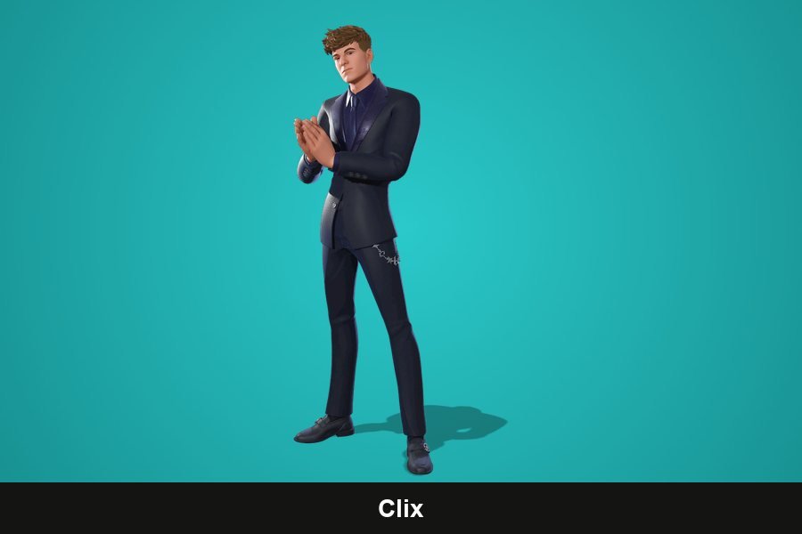 Clix Fortnite skin