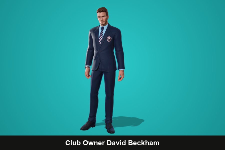 Club Owner David Beckham Fortnite skin