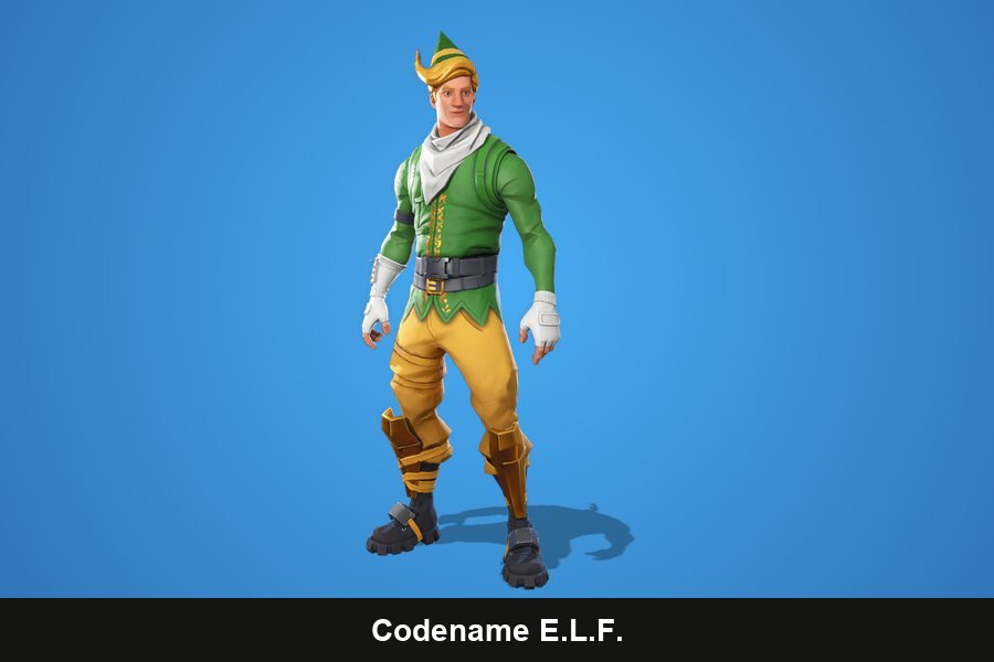 Codename E.L.F. Fortnite skin