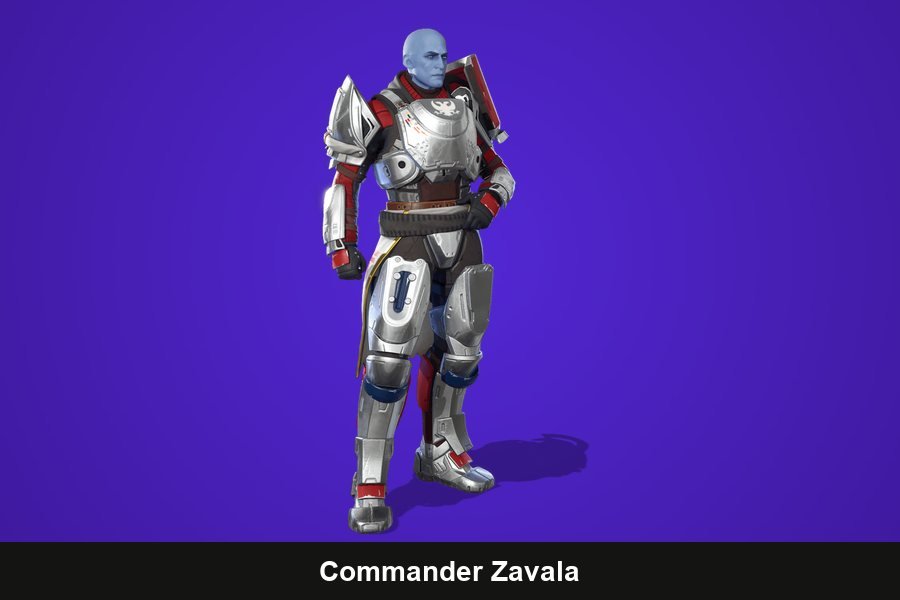 Commander Zavala Fortnite skin