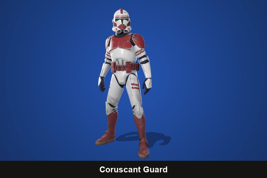 Coruscant Guard Fortnite skin