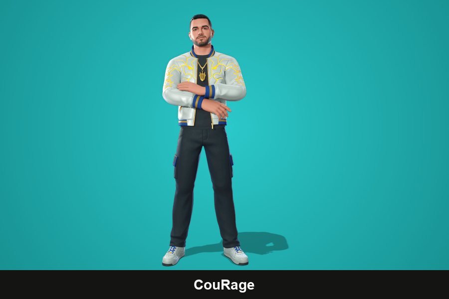 CouRage Fortnite skin