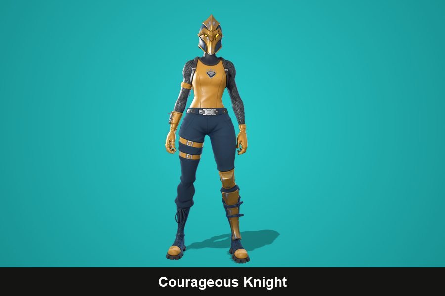 Courageous Knight Fortnite skin