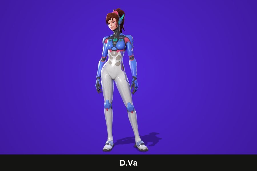 D.Va Fortnite skin