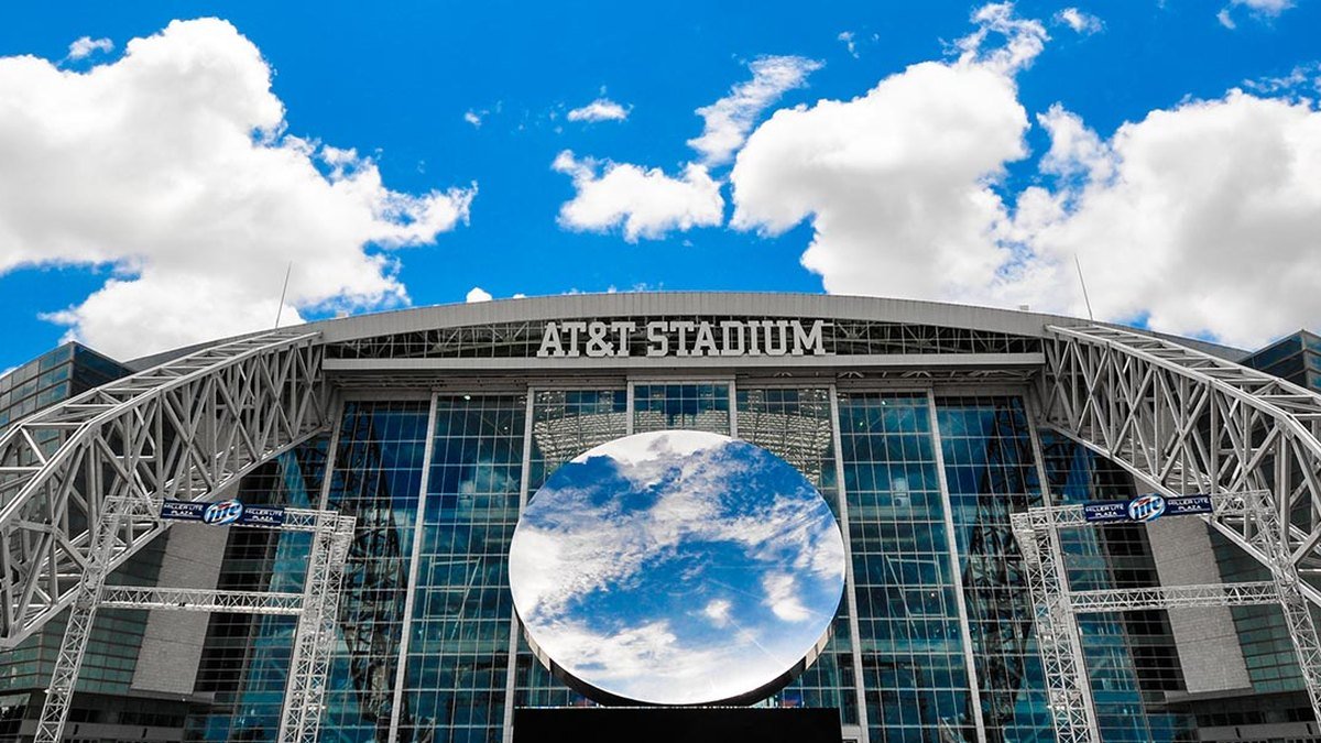 AT&T Stadium in Arlington, Texas, home of the Dallas Cowboys