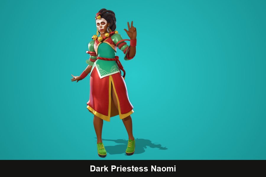 Dark Priestess Naomi Fortnite skin