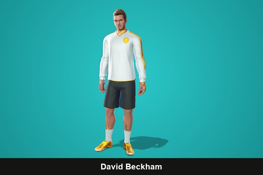 David Beckham Fortnite skin
