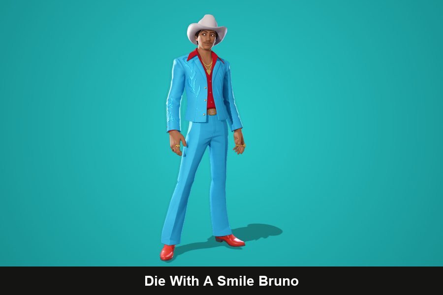 Die With A Smile Bruno Fortnite skin