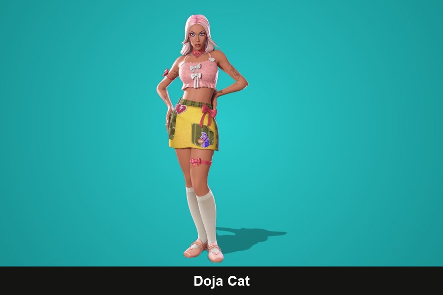 Doja Cat Fortnite skin