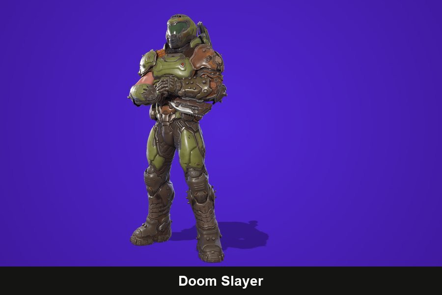 Doom Slayer Fortnite skin