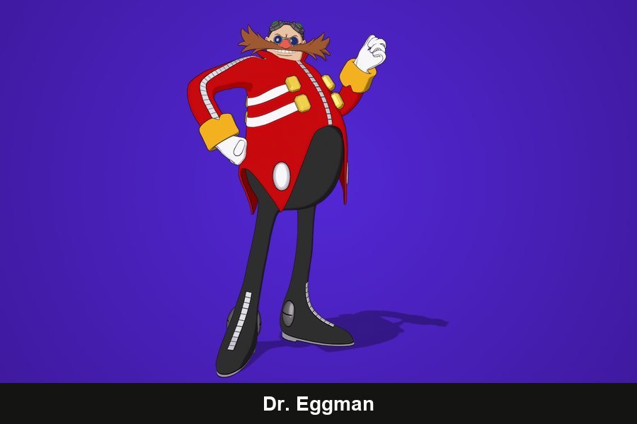Dr. Eggman Fortnite skin