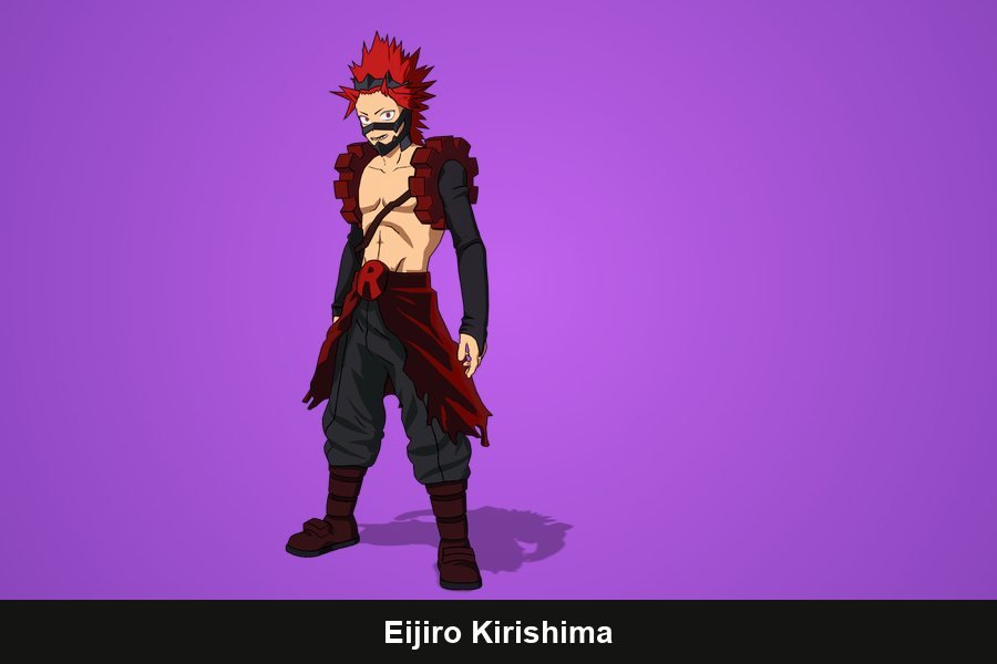 Eijiro Kirishima Fortnite skin