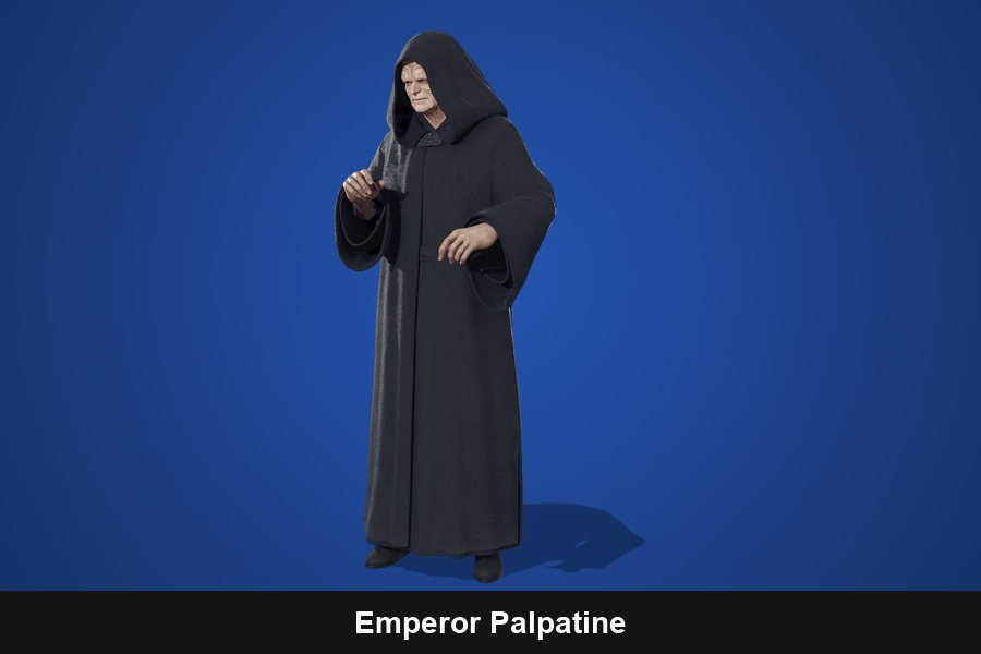 Emperor Palpatine Fortnite skin