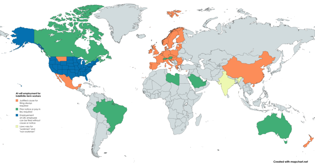 Employment at Will Explained by State